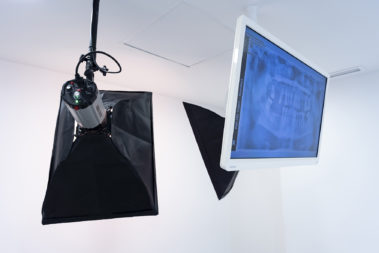 equipo fotográfico profesional en clinica dental castellon