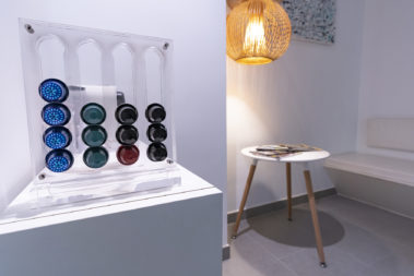 sala de espera para pacientes y acompañantes